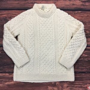 Women’s wool Blarney ivory sweater size M